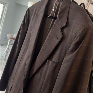 CANALI brown Blue Blazer Mens Large
